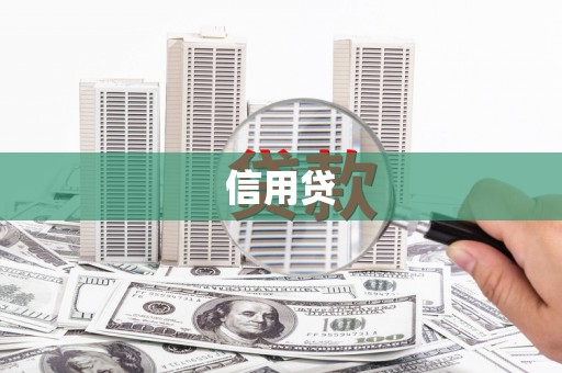 南沙信用贷