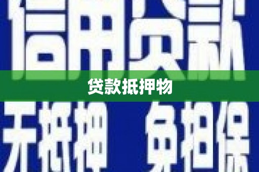 南沙贷款抵押物