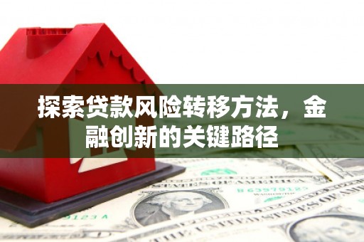 南沙探索贷款风险转移方法，金融创新的关键路径
